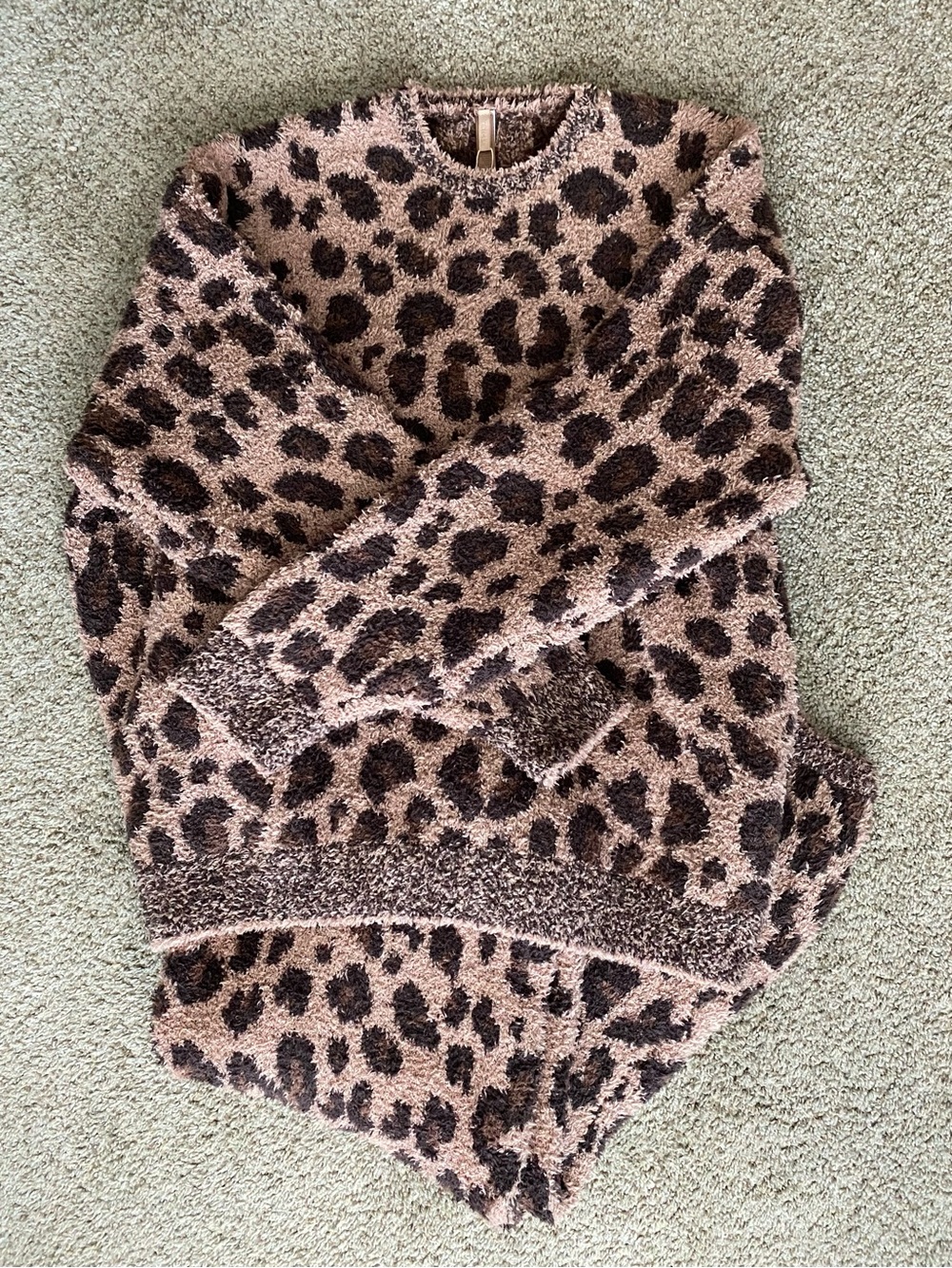 🤎✨NWT SKIMS Cozy Collection Oversized Crewneck Pullover & Jogger Set Size L/XL🤎 - Picture 6 of 12